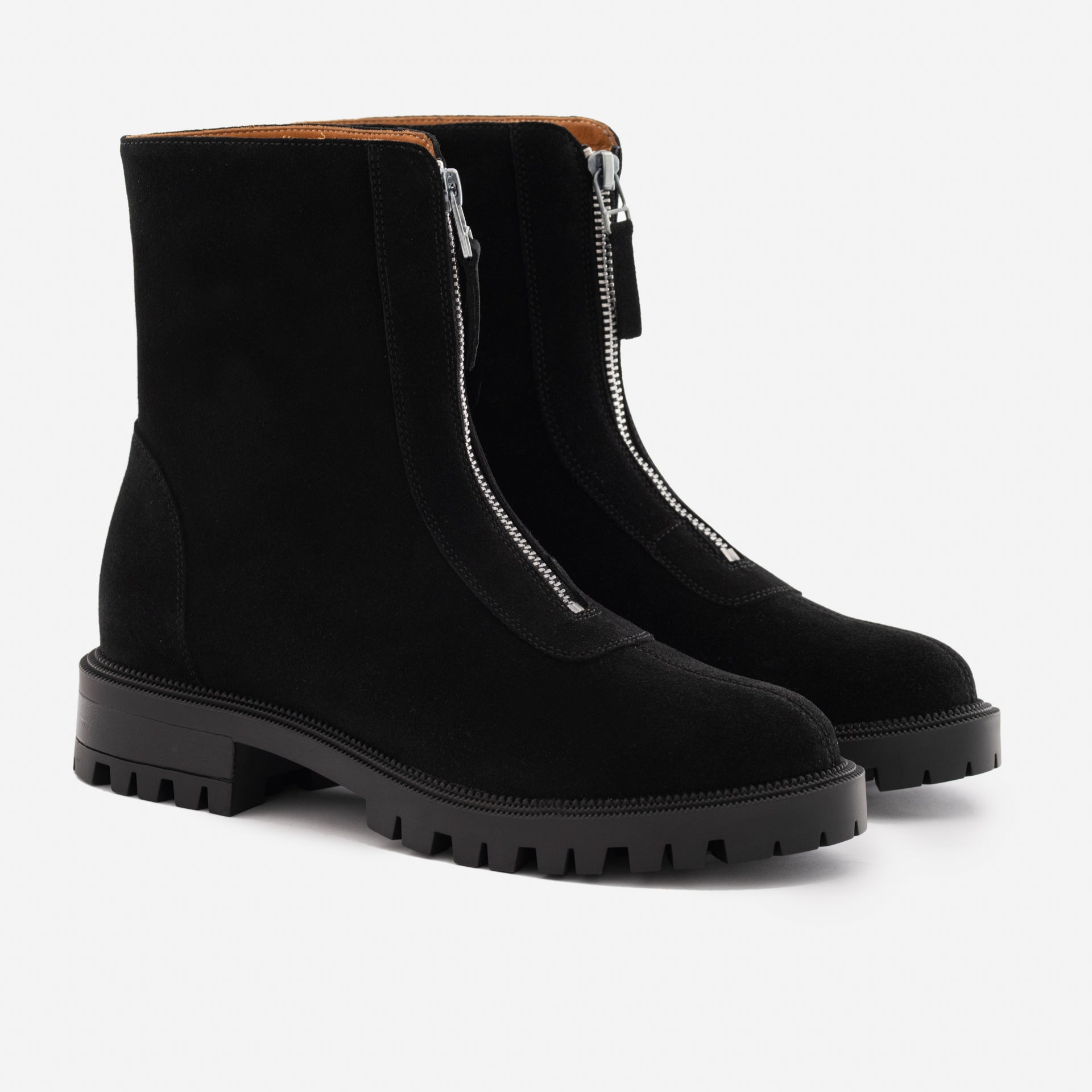 Jenna Zip Up Boots - Women's  Water-Repellent Suede