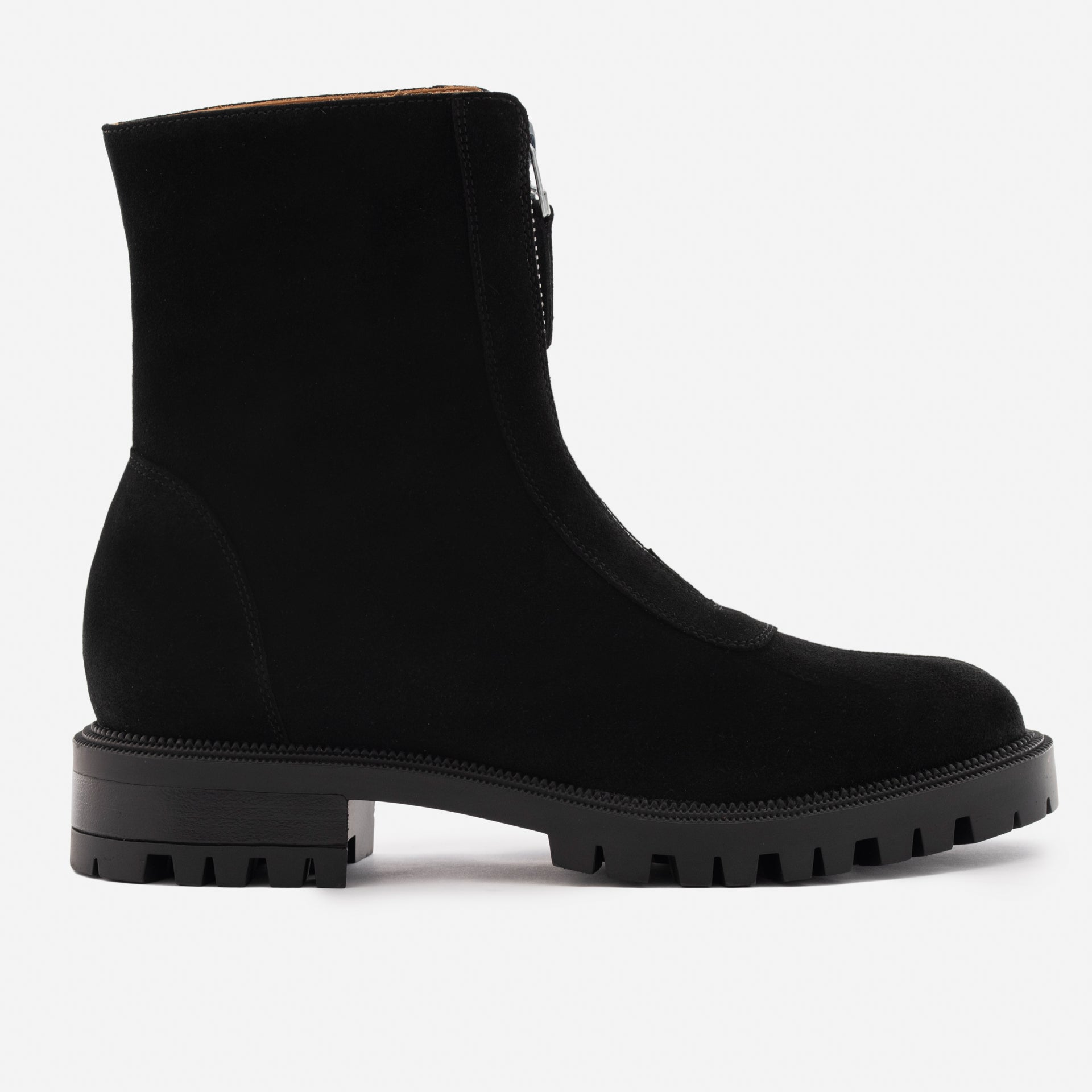 Jenna Zip Up Boots - Women's  Water-Repellent Suede - Image 2