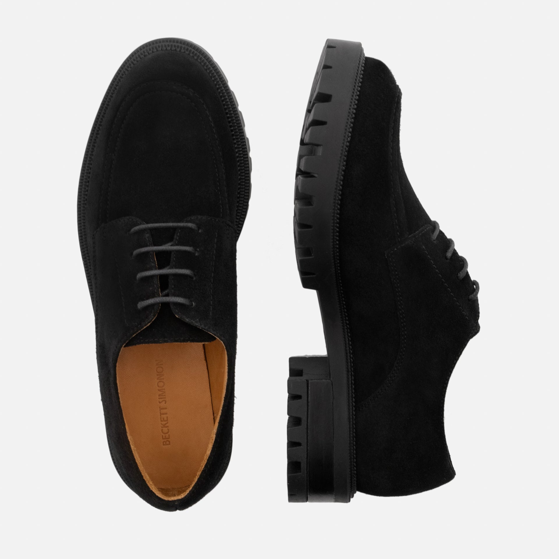 Emma Derby - Water Repellent Suede - Image 4