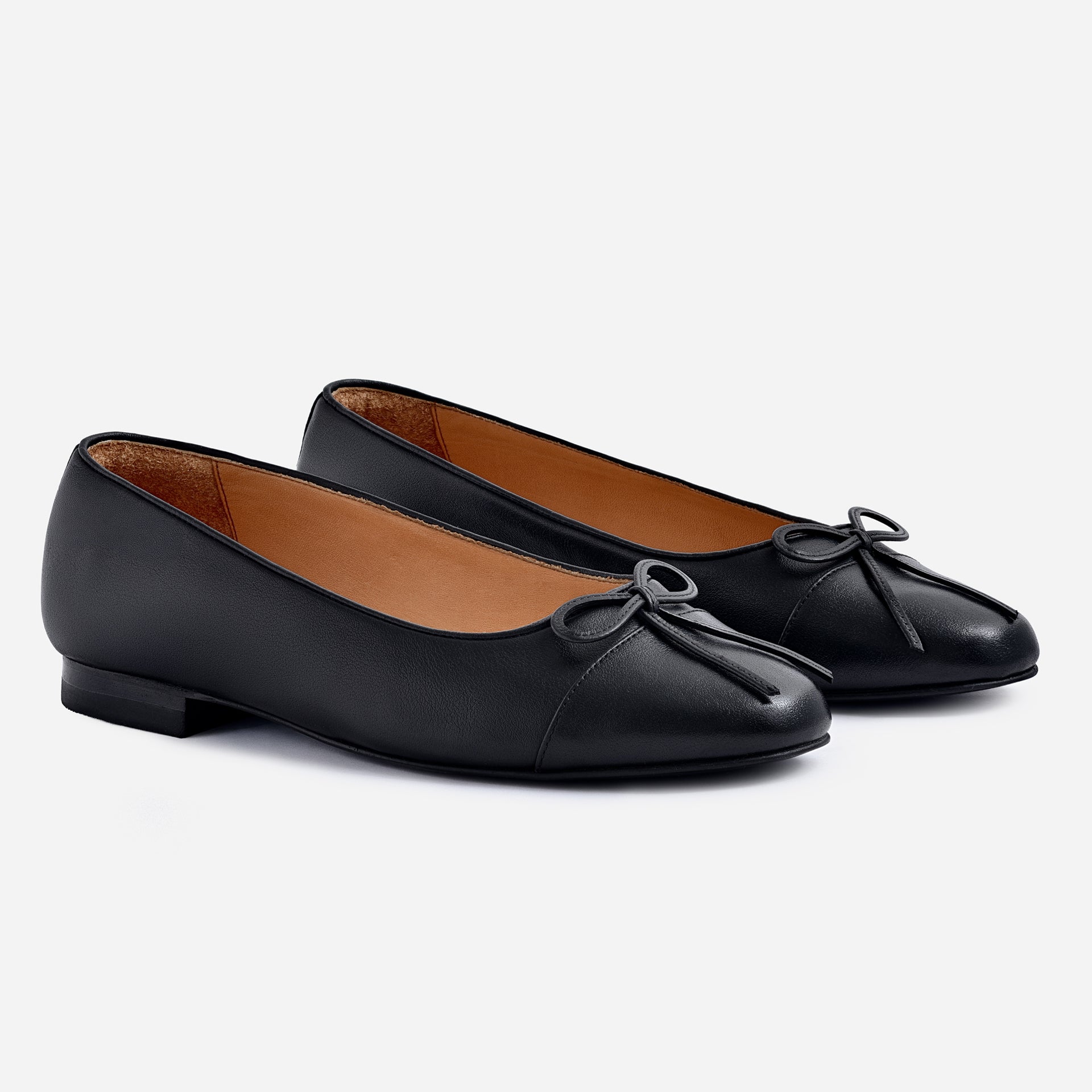 Mona Cap Toe Flats - Full Grain Leather - Women's - Image 6