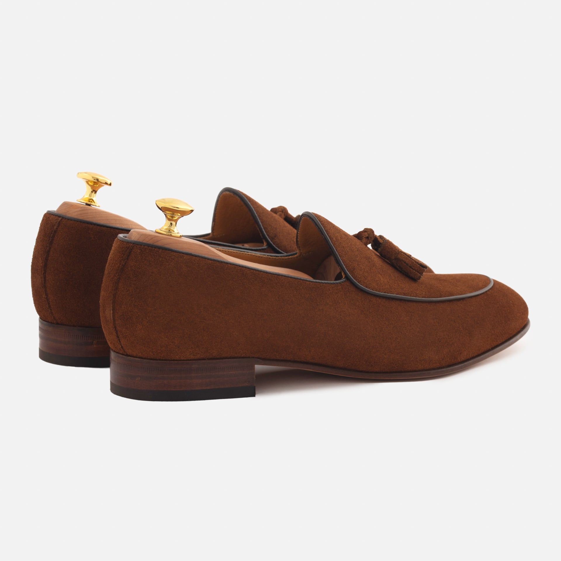 Perry Belgian Loafer - Men's Water-Repellent Suede - Image 9