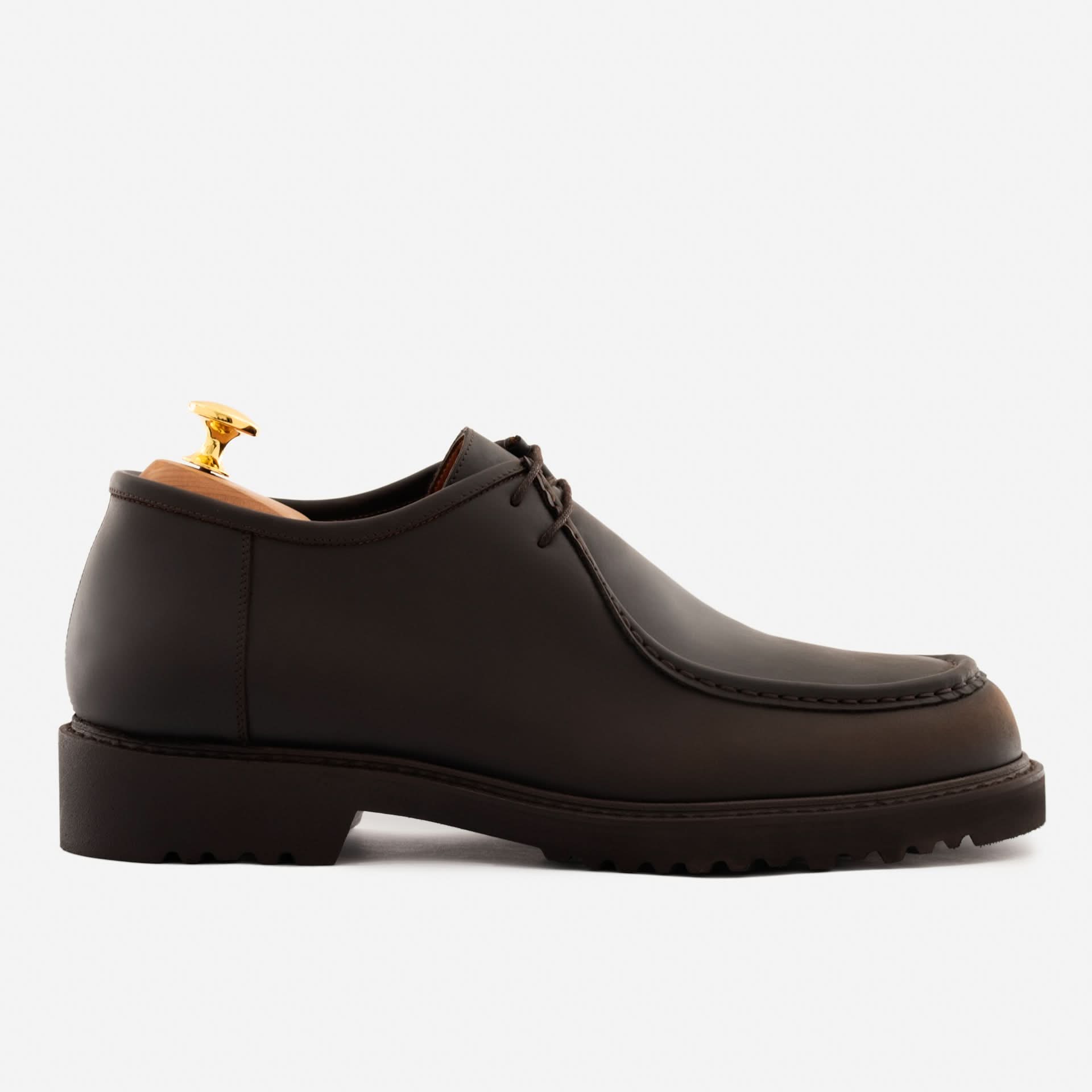 Theo Derby - Men's Pull Up Leather - Image 7